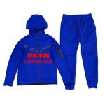 Custom Logo OEM Fleece Jogging Set Gym Sports Zipper up Hoodie Jogger Women