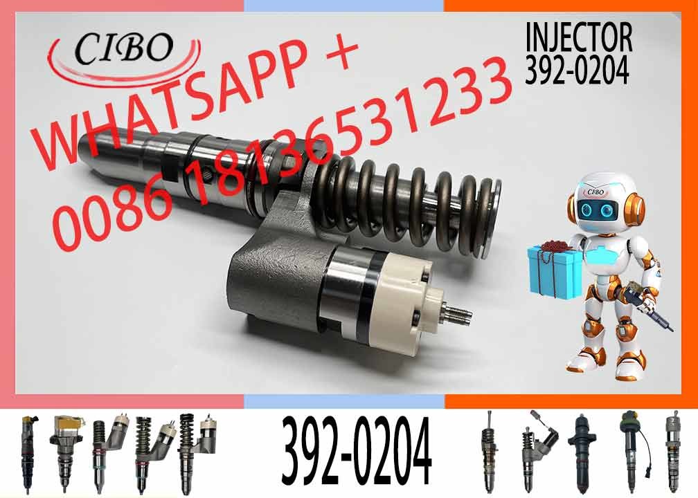 Common Rail Injector Fuel Injector 250-1303 250-1306 250-1308 250-1312 392-0204 For 3512B Excavator 3512C