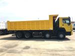 Transportation 371hp 8x4 12 Wheeler SINOTRUK Tipper Truck