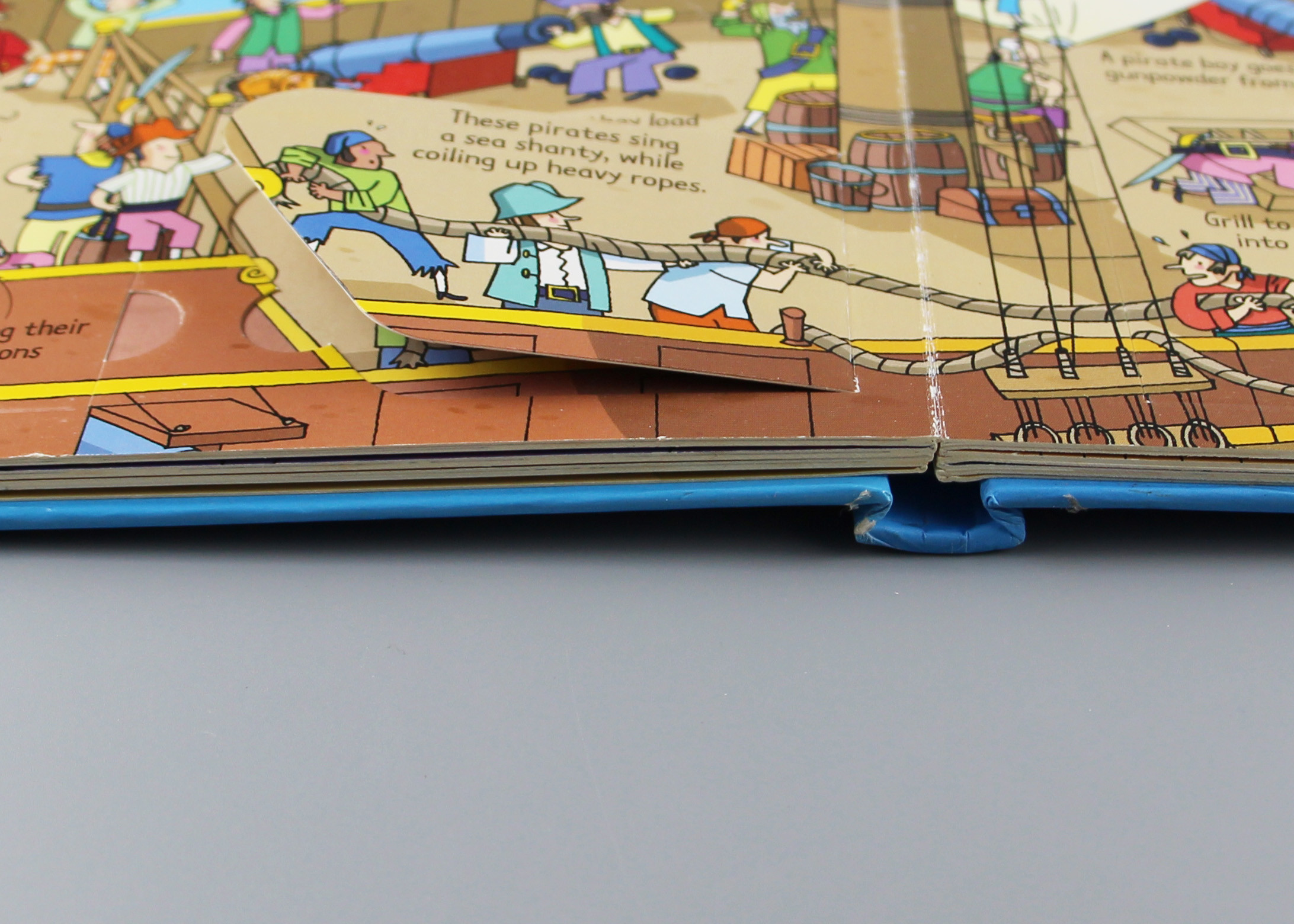 Seamless Binding Colorful Hardcover Children'S Books Fancy Color For Beginners