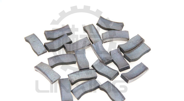 Sintering 2000mm 24*9.8/10.6*15 Diamond Brazing Segment for Granite Cutting and Reinforce Concrete Drill Bit Sharp Making Machine