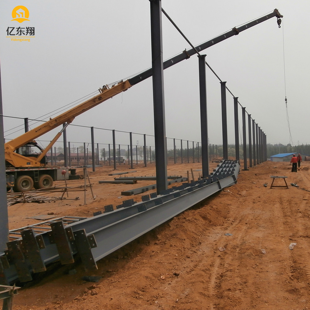 Multi Storey Prefabricated Steel Structure Building Galvanized Round Steel Tube Brace