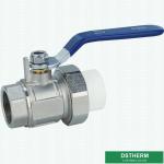 Ppr Male Double Union Brass Ball Valve Heavier Weight Strong Quality Water Valve