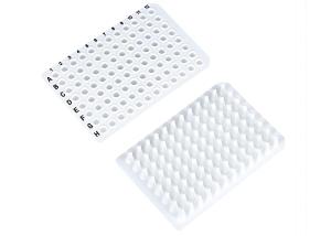 Wholesale Dna And Rna Free 0.2ml White Color Non Skirted PCR Plate With Black Numbers from china suppliers