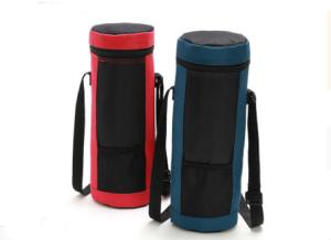 Wholesale Round wine bottle bag oxford fabric Ice Pack single wine insulated cooler bag from china suppliers