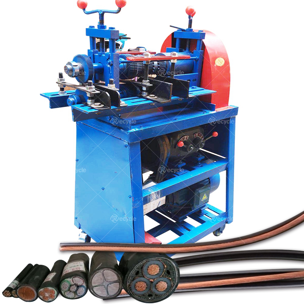 220V 380V Scrap Copper Wire Stripping Machine 0kg/H - 1500kg/H