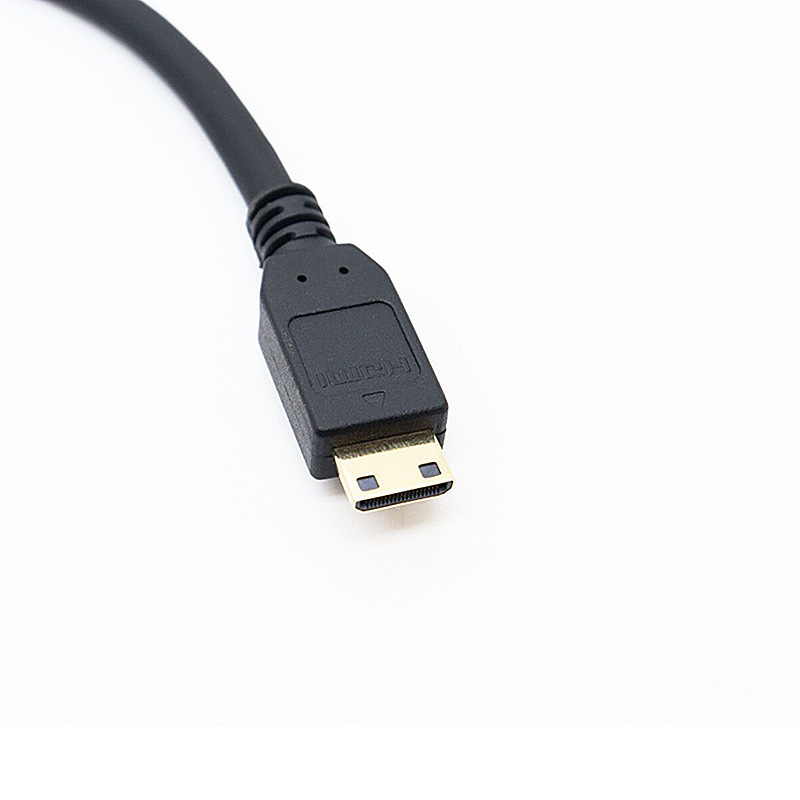 Mini HD-MI Male To HD-MI Female Converter Waterproof Extension Cable For Car Truck Boat Motorcycle Computer