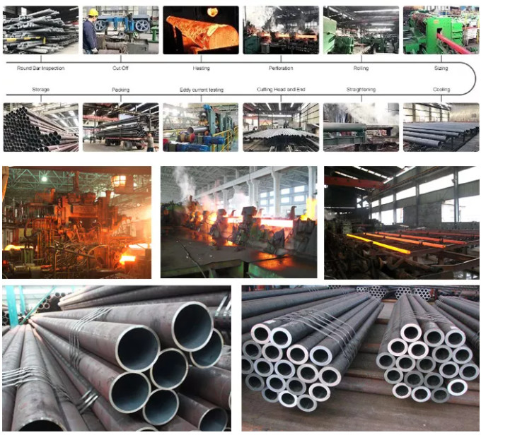 TISCO ASTM A53 A106 API Seamless Carbon Steel Pipe Hot Rolled