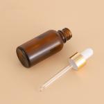 Cylinder 100ml Essential Oil Dropper Bottles UV Coating