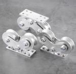 V Groove Double Wheels 304 Stainless Steel Pulley Wheel for Heavy Duty Gate