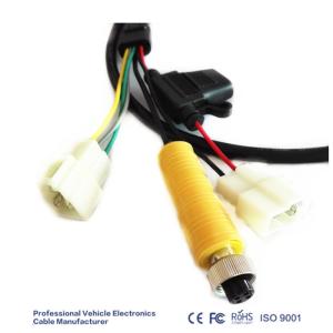 Wholesale Rear View Camera System Audio Video Cable Waterproof 4 Pin Aviation to Rca from china suppliers