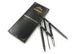 Stainless steel Black Eyebrow Microblading Tool Tattoo Eyebrow Ruler