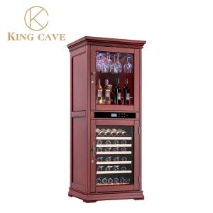 Wholesale Commercial Display Wine Cooler For Kitchen Cabinets Theromoelectric Compressor from china suppliers