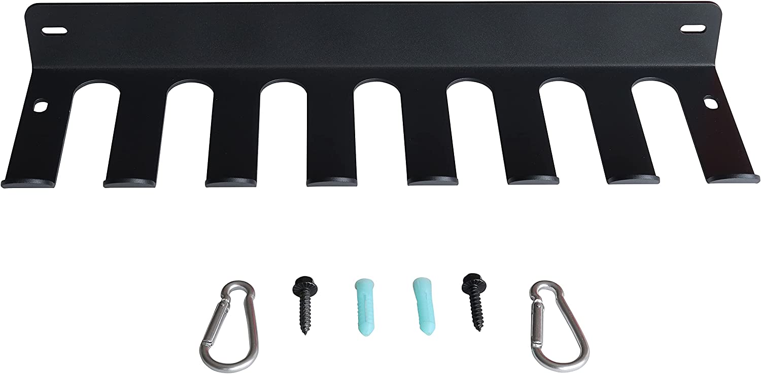 Carbon Steel Multifunction Gym Equipment Storage Rack for Resistance Bands and Barbell