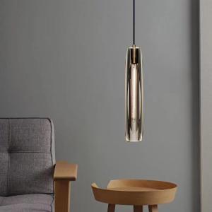 Wholesale ODM Modern Exterior Pendant Lighting Multi Glass 5000k CCT Smoke Grey Color from china suppliers
