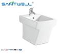Women Floor Mounted Bidet Ceramic Non Electric Toilet Seat Bidet 505*352*383 mm
