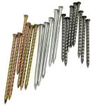 50mm Length Loose Nails Flat Head Annular Twist Shank Common