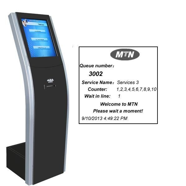 Electronic Queuing System Supporting Automatic Number Assignment and Queue Notification to Optimize Customer Flow and Service
