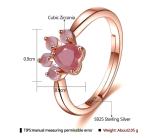 0.9cm 2.05 gram Sterling Silver Jewelry Rings 10k Gold ​cat Claw Rings