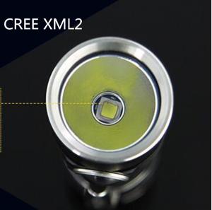 Wholesale Strong Brightness CREE XML2 10W Compact LED Flashlight with Clip MINI Small LED Lamp Stepless Dimming 5 Modes from china suppliers