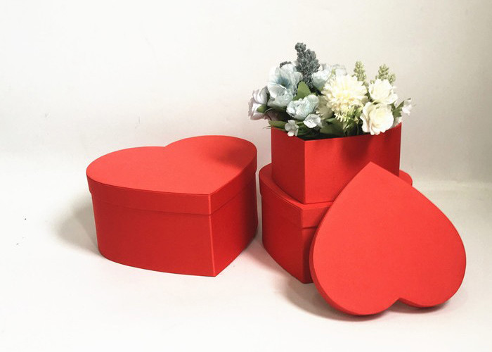 28x25x14cm CMYK 250gsm Cardboard Flower Transport Boxes