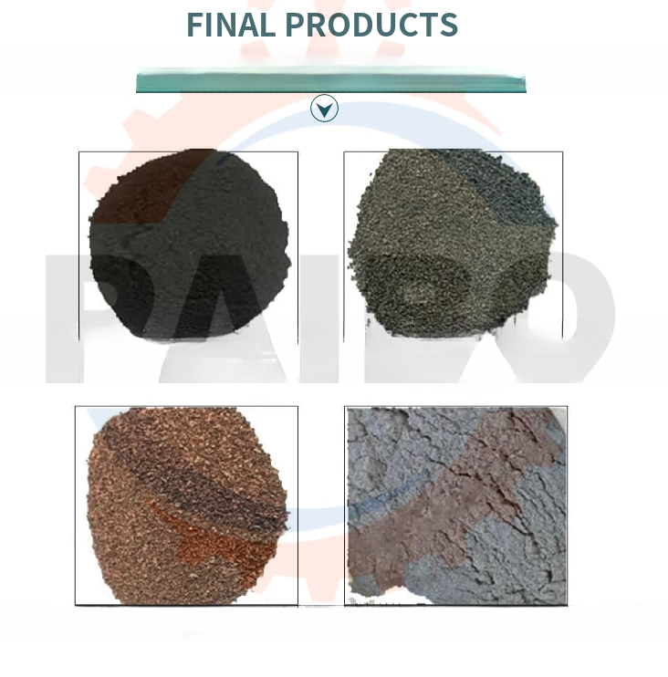 Advanced Battery Cathode Flake Crusher Sorting Plant for Recycling Lithium Batteries