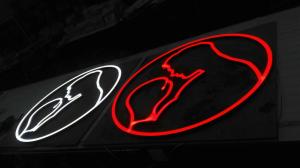 Wholesale Advertising Plastic Neon Signs durable 24mm Depth For Events / Restaurant from china suppliers
