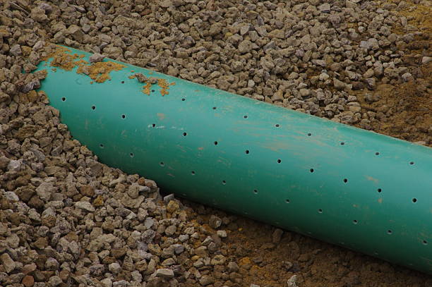 4-Inch PVC Drainage Perforated Pipes for Effective Water Drainage and Improved System