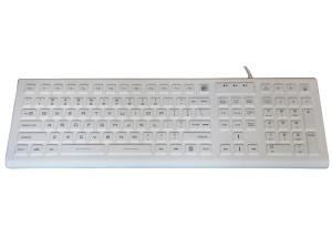 China Antimicrobial Waterproof Medical Keyboard 100mA With ON OFF Backlight on sale