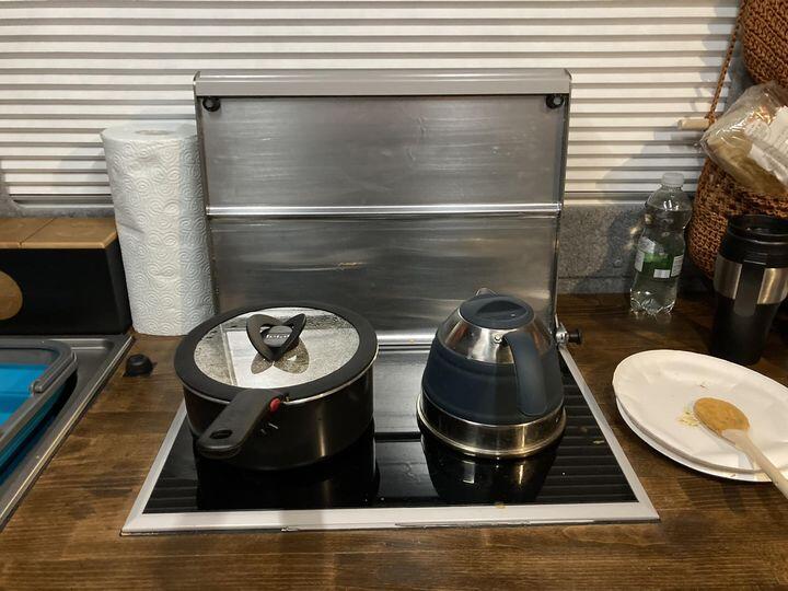 JP 2.2kw Diesel Stove Cooker And Air Heater Combi For Motorhome
