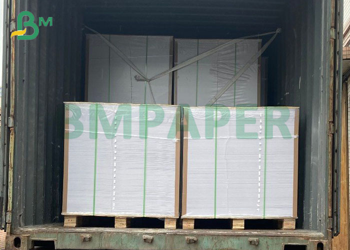 Double Sides Coated 120gsm 150gsm Thick Silk Couche Paper Sheets 66 * 96cm 