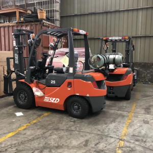 Wholesale 2.5 Tons Gasoline LPG Forklift Hydraulic Transmission Type from china suppliers