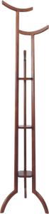 Wholesale Wood Guestroom Hotel Coat Rack Smooth finished 430*430*H1780mm from china suppliers