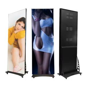 Wholesale P1.86 Poster LED Display A1 Illuminated Frame For Advertising Background Stage from china suppliers