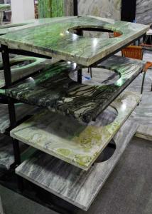 Wholesale Multi Color Marble Stone Countertops , Marble Kitchen Worktops Polished / Honed Finishing from china suppliers