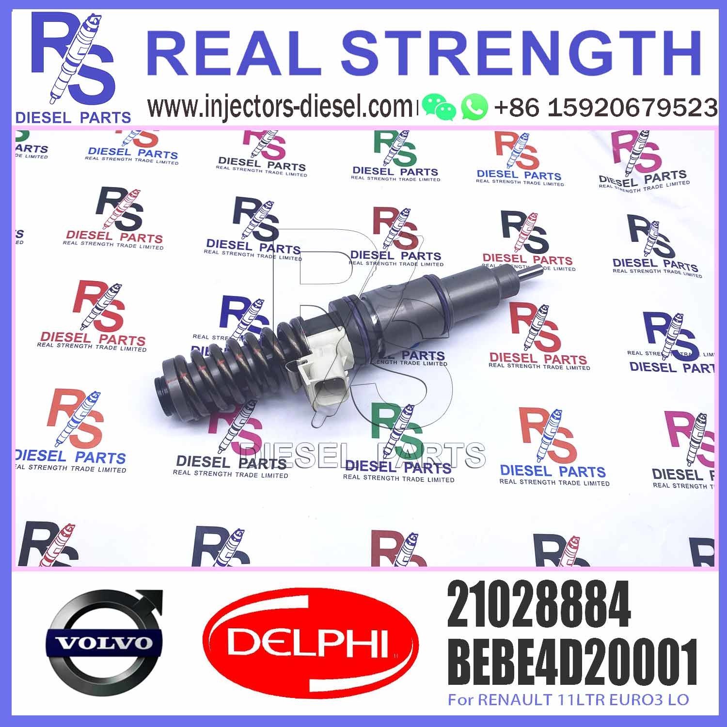 22325866 New Diesel Fuel Injector BEBE4D48001 21098096 21371676 21028884 for TAD940VE TAD941VE TAD1641GE TAD1642GE