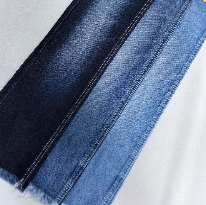 High quality dark blue cotton spandex denim fabric for man jeans