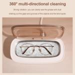 360° Multi Directional Ultrasonic Cleaner Makeup Tools Watch Glasses Jewelry