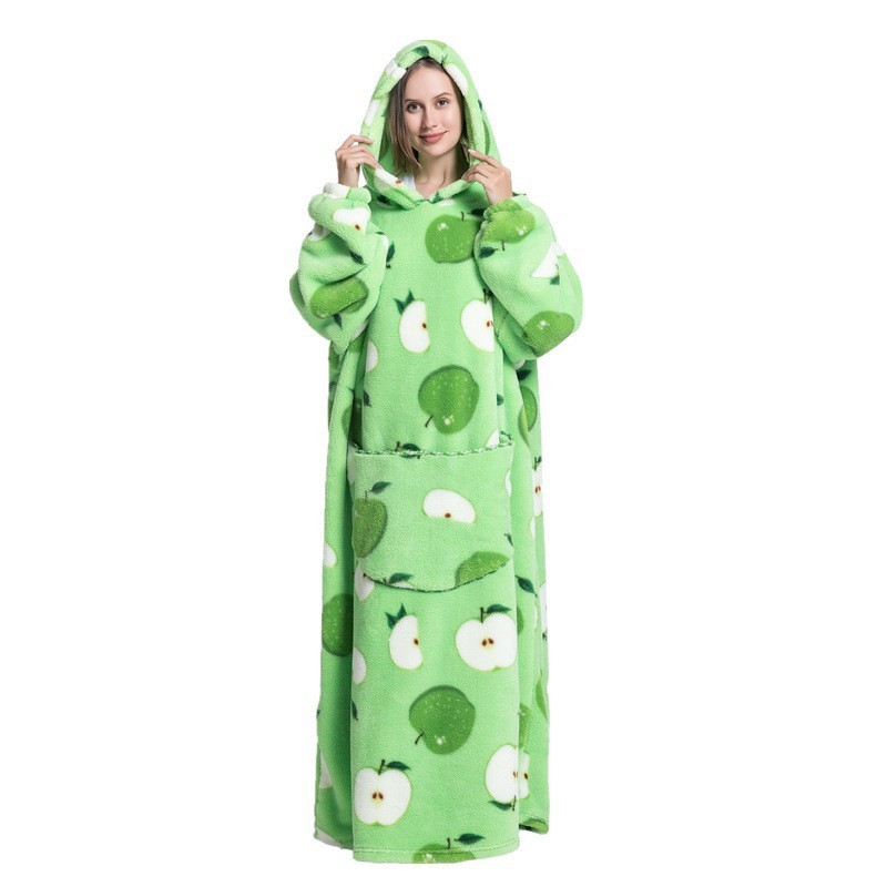 Colorful Full Length Blanket Hoodie