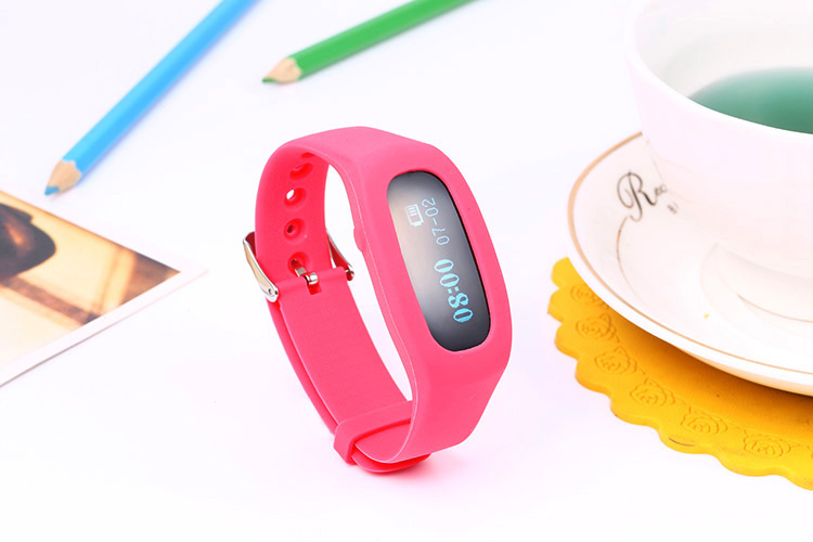 Super mini pedometer, wristband pedometer, wrist pedometer