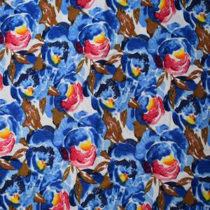 Wholesale Modern Flower Pattern Printed bamboo rayon fabric from china suppliers