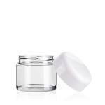 Thick Wall Wide Mouth Plastic Containers 30ml 50ml Eco Friendly Cosmetic Jar