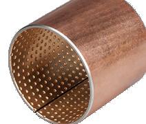 Wholesale Bimetall Wrapped Bearings Material CuPb10Sn10 SAE‐797 Lubricated Metal Bushes from china suppliers