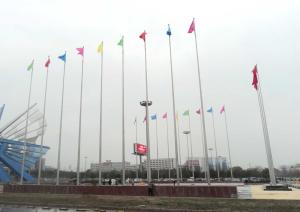 Wholesale Tapered Polishing 30m Height Metal Flag Pole from china suppliers