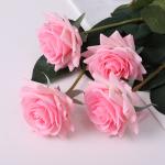 Simulated small-angled rose wedding flower wall and street sign decoration