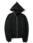 Low Minimum Clothing Manufacturer Unisex Hoodies Fleece Full - Zip Sweatshirt