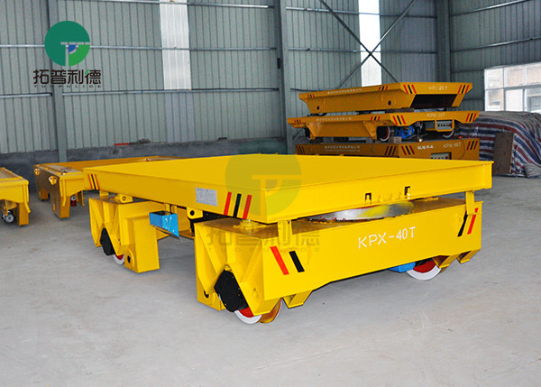 Battery Powered Aluminium Billet Handling Steerable Transfer Vehicle For Mold Industry