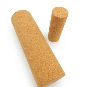 Wholesale Natural Cork Massage Roller Cork Back Roller Yoga Fitness Balance Board from china suppliers