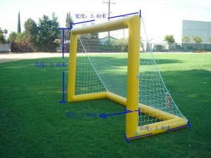 Wholesale Entermainment Inflatable Football Goal Net Playground Inflatable Amusement Park from china suppliers