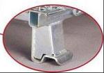 Zinc / Chrome Plated Mesh Storage Cage Durable L1000 * W 800 * H 900 Mm